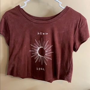 Crop tee shirt